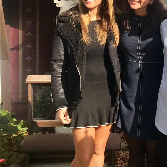 Off the Shoulder Sweater Dress - Picture 4 of 4